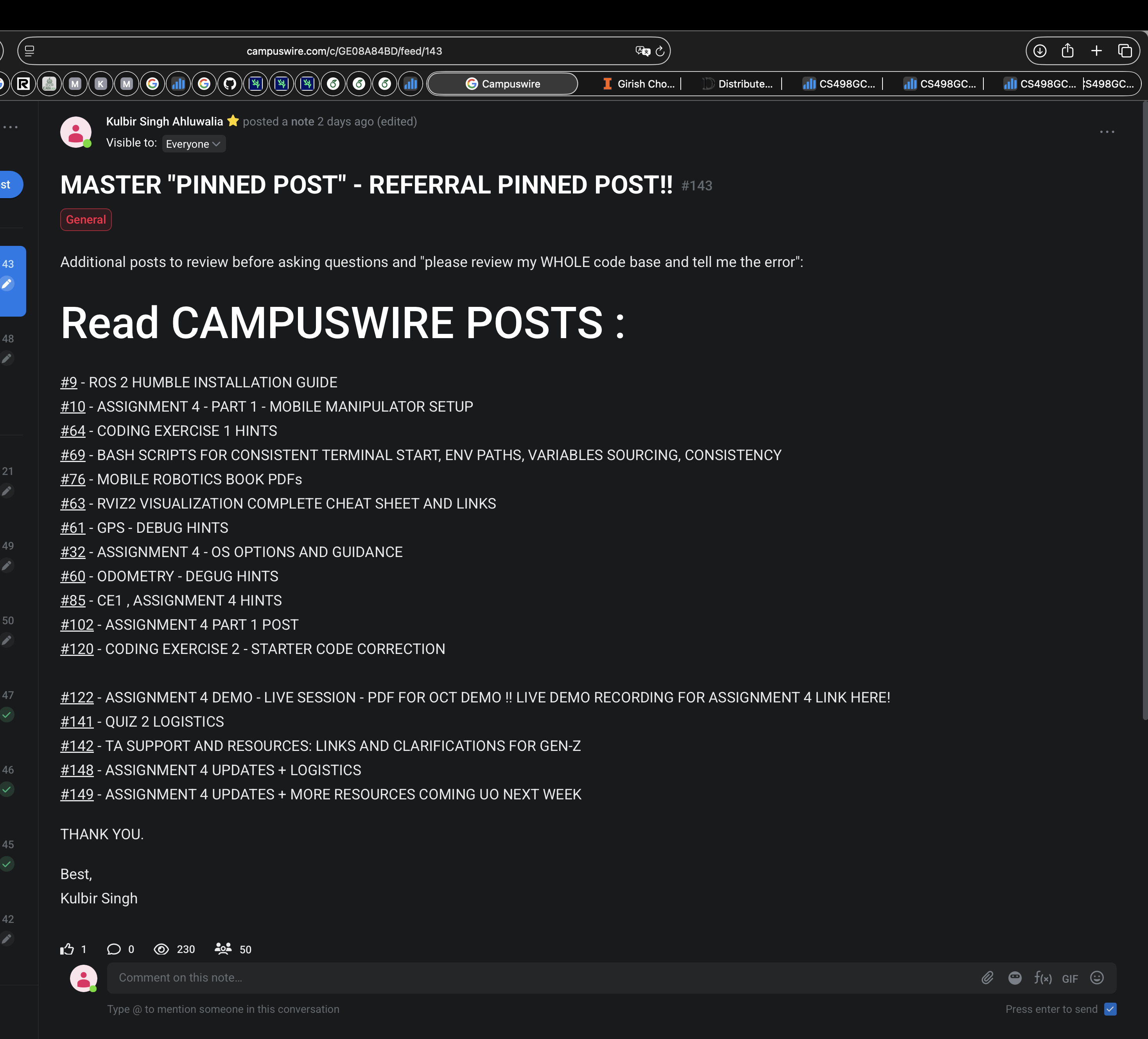 Extended Feed View